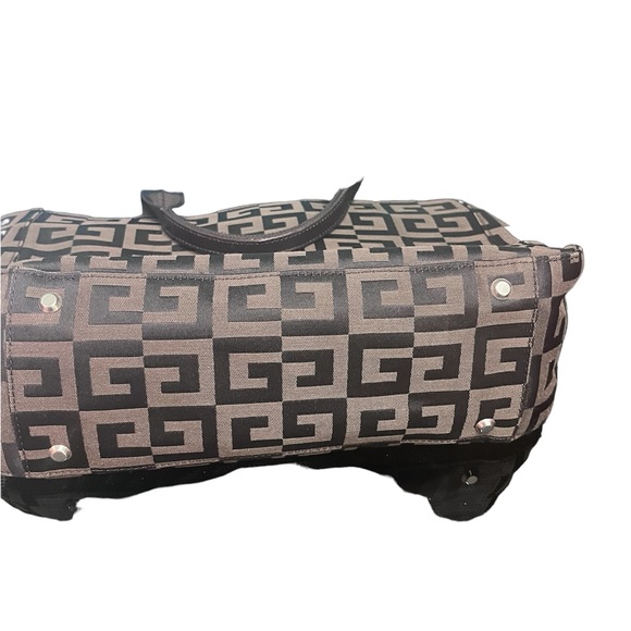 GIVENCHY Canvas Hand Bag, Brown - Picture 2 of 7
